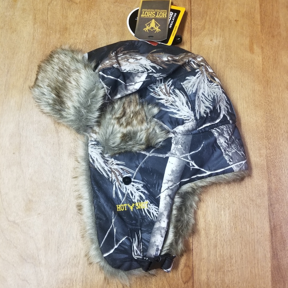 NWT Men's Realtree Camouflage Snow Hat